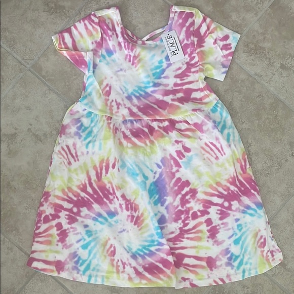 The Children's Place Flutter Sleeve Sundress 5T NWT - Picture 1 of 5